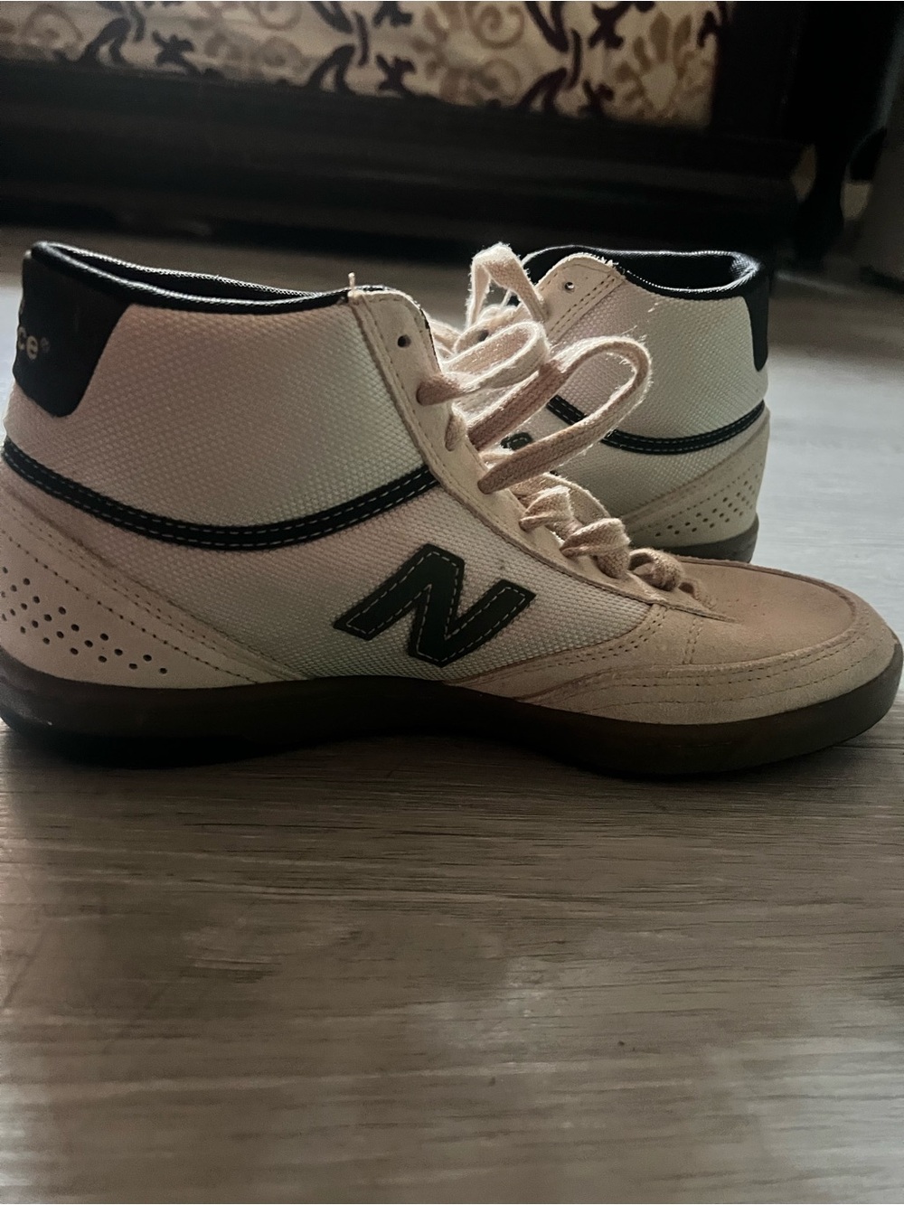New Balance Men's Tan High-Top Sneakers - Picture 4 of 5